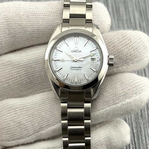 Omega Seamaster Aqua Terra Ref. 2573.70 | Full-Set 2005 | Serviced 09/2025 | MOP Dial | Permutt | 29mm | Top | VIP