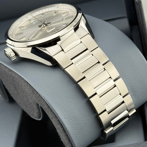 Tag Heuer Carrera Calibre 5 Ref. WBN2111.BA0639 | Full-Set 08/2024 | Tag Heuer Garantie 08/2026 | 39mm | Like New | Top | VIP