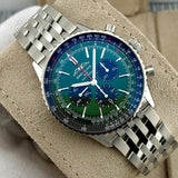 Breitling Navitimer B01 Chronograph 46 Ref. AB0137241L1A1 | Full-Set 09/2026 | NEU | Ungetragen | Green Dial