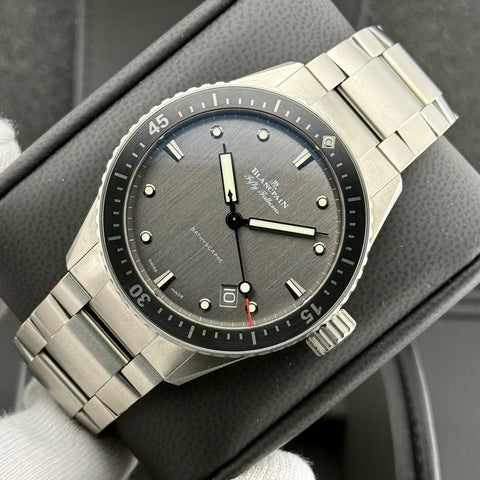 Blancpain Fifty Fathoms Bathyscaphe Ref. 5000 1210 98S | Full-Set 05/2022 | Like New | Titan | 43mm | Top Condition