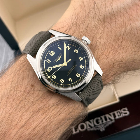 Longines Spirit Pilot Ref. L38094539 | Full-Set 2026 | Unworn | NEW | 39mm | Black Dial | Top