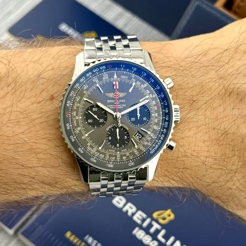 Breitling Navitimer B01 Chronograph 43 Japan Special Edition Ref. AB0121A21B1A1 | Full-Set 2022 | Breitling Garantie 02/2027 | Top Condition