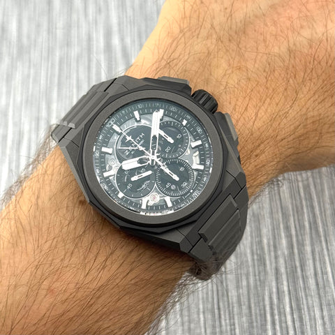 Zenith Defy Extreme Chronograph Ref. 97-9100-9004-02-I001 | Full-Set 12/2024 | Garantie 12/2029 | 45mm | Unworn | Ungetragen | Titan | Top