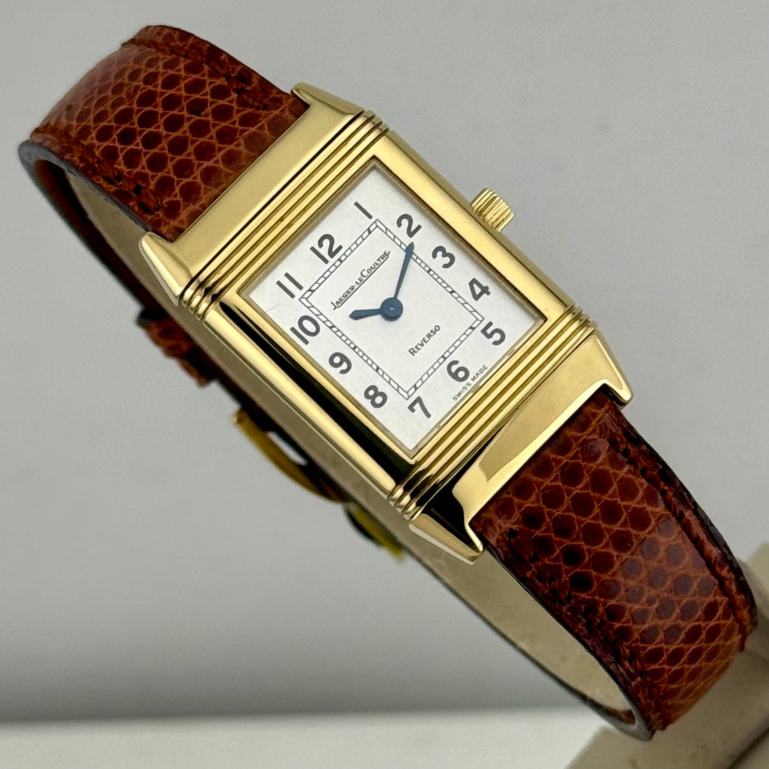 Jaeger-LeCoultre Reverso Lady Ref. 260.140.082 (260.1.08) | Full-Set 1990 | 18K Gelbgold | 20x33mm | Quartz | Top Condition