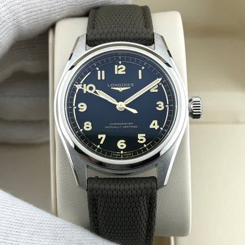 Longines Spirit Pilot Ref. L38094539 | Full-Set 2026 | Unworn | NEW | 39mm | Black Dial | Top