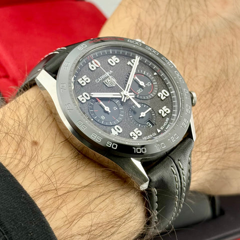 Tag Heuer Carrera Porsche Chronograph Ref. CBN2A1F.FC6492 | Full-Set 02/2021 | Automatic | 44mm | Special Edition | Top