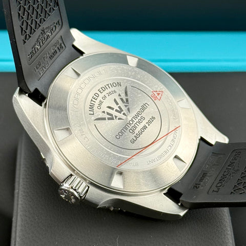 Longines Hydroconquest 42mm Commonwealth Games 2026 Ref. L37884099 | Full-Set 06/2026 | NEU | Unworn | In Stock | Auf Lager | Limited Edition 250 pcs