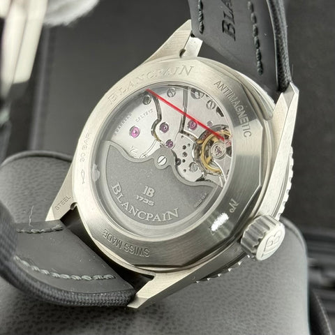 Die Blancpain Fifty Fathoms Bathyscape Ref. 5000-1110-B52A | Full-Set 01/2024 | Unworn | Ungetragen | 43mm | Grey Dial | Top