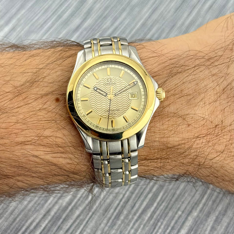 Omega Seamaster 120M Ref. 2311.11 | Full-Set 2001 | Stahl/Gold | Quartz | 36mm | bi-color | Top