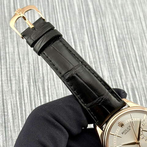 Rolex Cellini Date Ref. 50515 | Full-Set 2018 | 18K Rosegold | Automatic | 39mm | Silver Dial | Top Condition | VIP