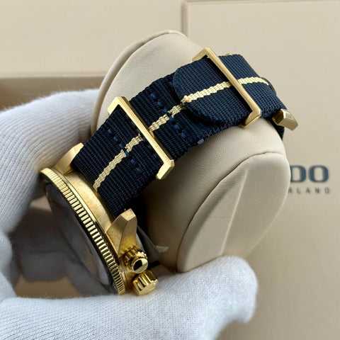 Rado Captain Cook Automatic Chronograph Ref. R32146208 | Full-Set 2026 | Unworn | NEW | Bronze | 43mm | Blue Dial | Top