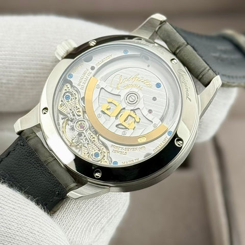 Glashütte Original PanoMaticLunar 40 mm Ref. 1-90-02-43-32-62 | Full-Set 04/2025 | Garantie 04/2027 | Unworn | 40mm | Grey | Top
