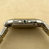 Cartier Panthère Ref. 187949 | 2-row 18k yellow gold | Vintage | 27x27mm | Quartz | Rare | Top