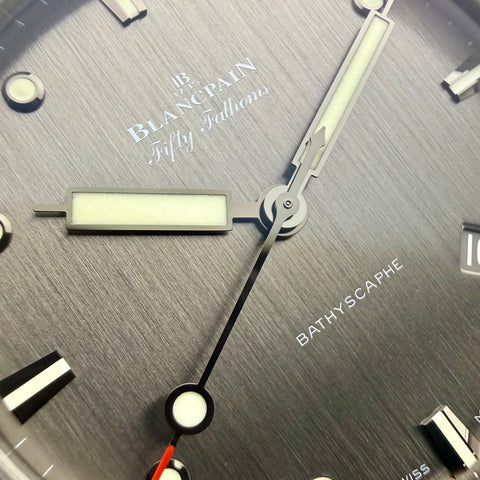 Blancpain Fifty Fathoms Bathyscaphe Ref. 5000 1210 98S | Full-Set 05/2022 | Like New | Titan | 43mm | Top Condition