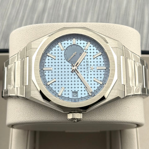 Zenith Defy Skyline Boutique Edition Ref. 03.9300.3620/15.I001 | Full-Set 02/2025 | Unworn | Ice Blue | 41mm | Sofort Verfügbar