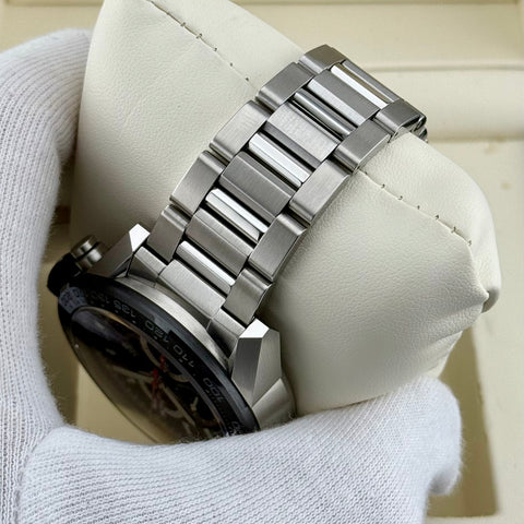 Tag Heuer Carrera Calibre HEUER 01 Chronograph Ref. CAR2A1W.BA0703 | Full-Set 11/2017 | Serviced 11/2025 | 45mm | Skeleton | VIP