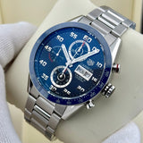 Tag Heuer Calibre 16 Day-Date Chronograph Ref. CV2A1V.BA0738 | Full-Set 05/2020 | Serviced 11/2025 | Blue Dial | 43mm