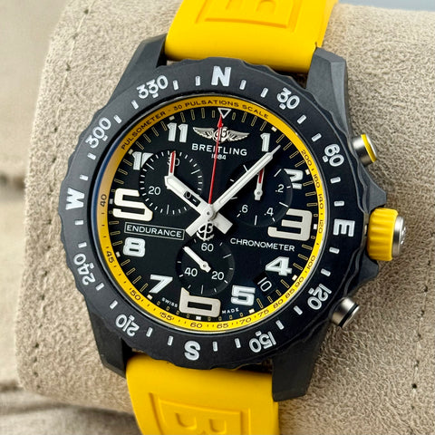 Breitling Endurance Pro Ref. X82310A41B1S1 | Full-Set 07/2023 | Yellow | Gelb | X82310 | Top | VIP
