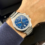 Piaget Polo S Chronograph Ref. G0A41006 | Full-Set 12/2022 | Piaget Garantie 12/2030 | Blue Dial | Top Condition