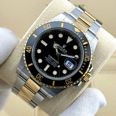 Rolex Submariner Bicolor Ref. 126613LN | Full-Set 03/2023 | LC100 | Erstkaufrechnung | 41mm | Top