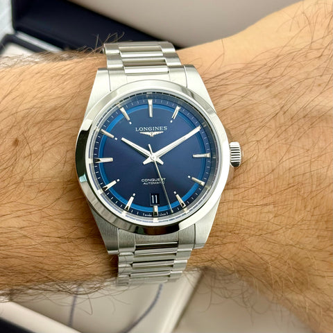 Longines Conquest Ref. L37204926 | Full-Set 2026 | NEU | Ungetragen | 38mm | Blue Dial