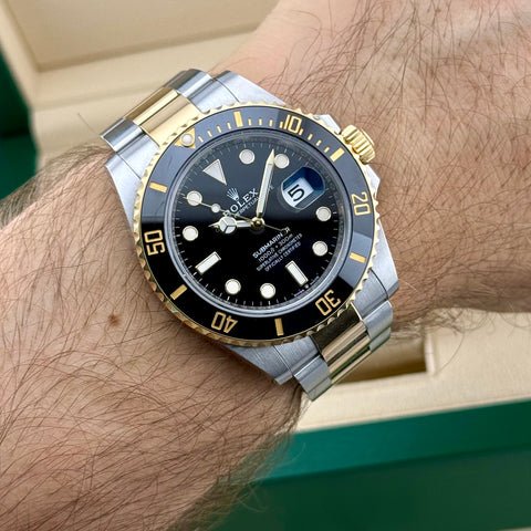 Rolex Submariner Bicolor Ref. 126613LN | Full-Set 03/2023 | LC100 | Erstkaufrechnung | 41mm | Top