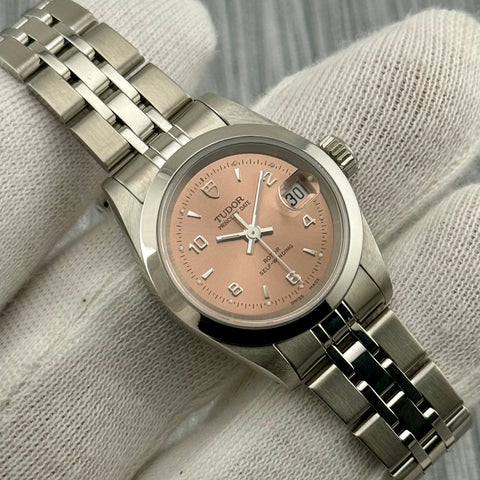 Tudor Priness Date Ref. 92400 | Full-Set 2002 | Serviced 08/2025 | Pink Dial | Ladies | Rare | VIP