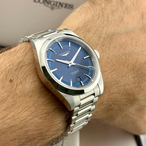 Longines Conquest Ref. L37204926 | Full-Set 2026 | NEU | Ungetragen | 38mm | Blue Dial