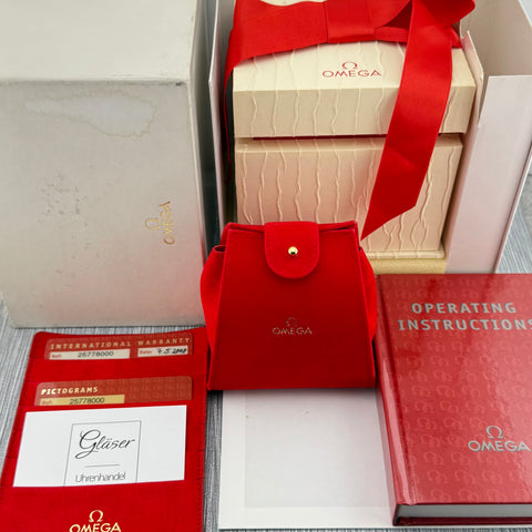 Omega Seamaster Aqua Terra Ref. 2577.80 | Full-Set 2008 | Quartz | 29mm | Blue Dial | Ladies