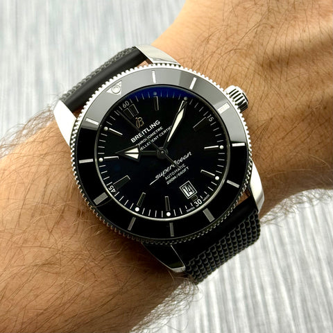 Breitling Superocean Héritage II 46 Ref. AB2020121B1S1 | Full-Set 2018 | Automatic | Black Dial | Kautschuk | Top | VIP