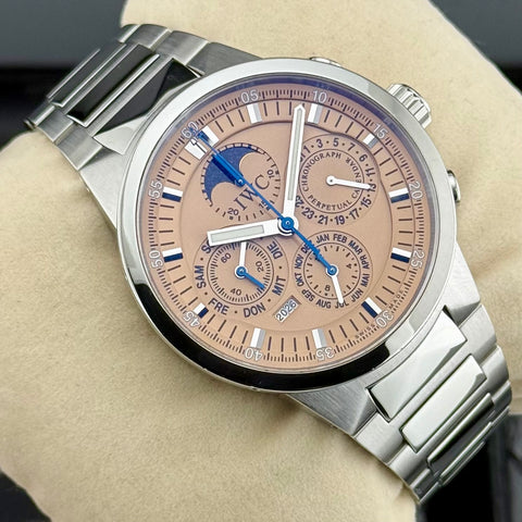 IWC GST Perpetual Calendar Chronograph Ref. IW3756 | Full-Set 2002 | Pink Dial | 43mm | IW3756 | Great Condition