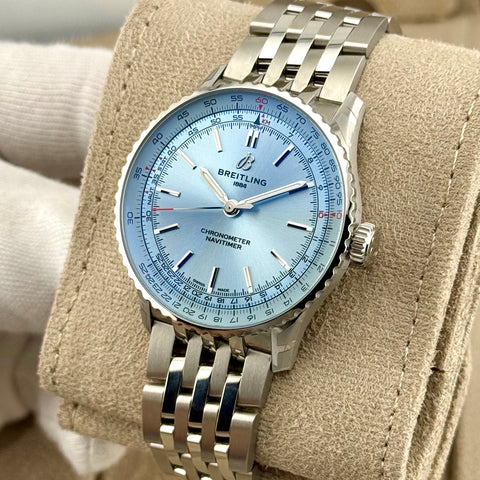 Breitling Navitimer 41 Ref. A17329171C1A1 | Full-Set 02/2026 | NEU | Eisblau | ICE Blue | 41mm | A17329