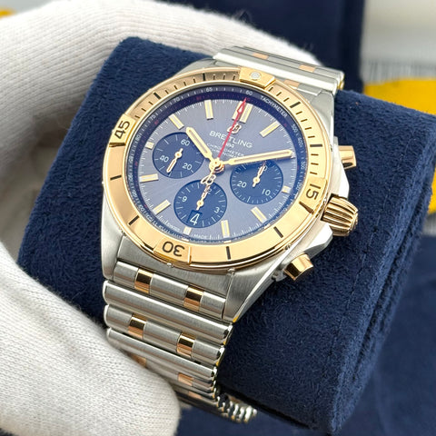 Breitling Chronomat B01 42 Ref. UB0134101B1U1 | Full-Set 01/2022 | Like New | Neuzustand | Roségold | Grey Dial | 42mm | Top