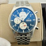 IWC Pilots Watch Chronograph Laureus Limited Edition Ref. IW378010 | Full-Set 07/2026 | NEU | IWC Garantie 07/2034 | Unworn