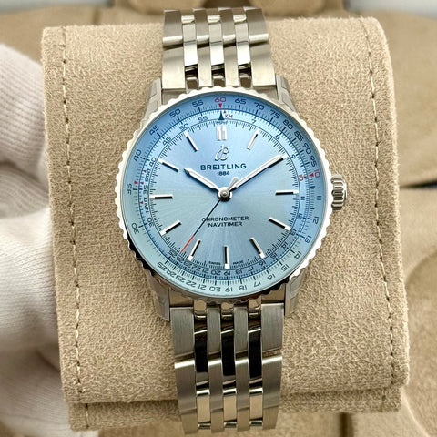 Breitling Navitimer 41 Ref. A17329171C1A1 | Full-Set 02/2026 | NEU | Eisblau | ICE Blue | 41mm | A17329