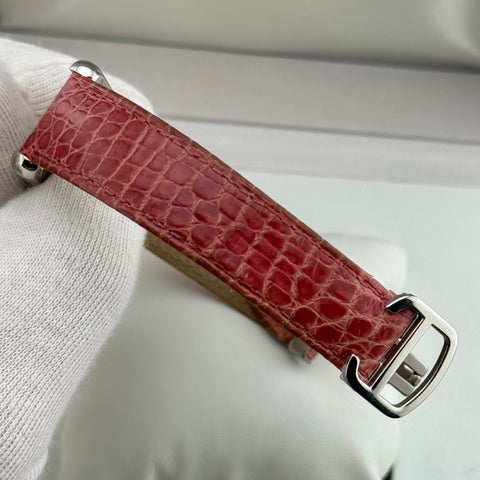 Cartier Tank Solo Ref. 3170 | Full-Set 2017 | | 31x24mm | Pink Dial | Quartz | Ladies | Rare