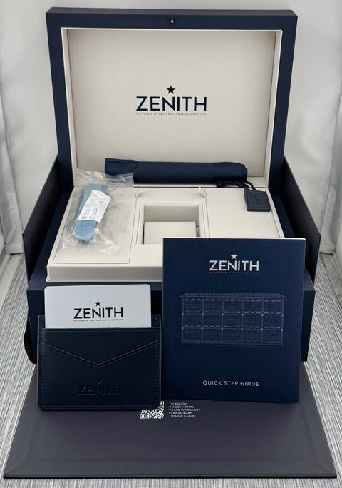Zenith Defy Skyline Boutique Edition Ref. 03.9300.3620/15.I001 | Full-Set 02/2025 | Unworn | Ice Blue | 41mm | Sofort Verfügbar