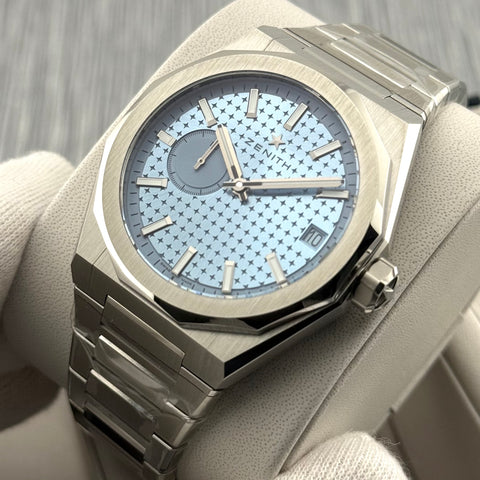 Zenith Defy Skyline Boutique Edition Ref. 03.9300.3620/15.I001 | Full-Set 02/2025 | Unworn | Ice Blue | 41mm | Sofort Verfügbar