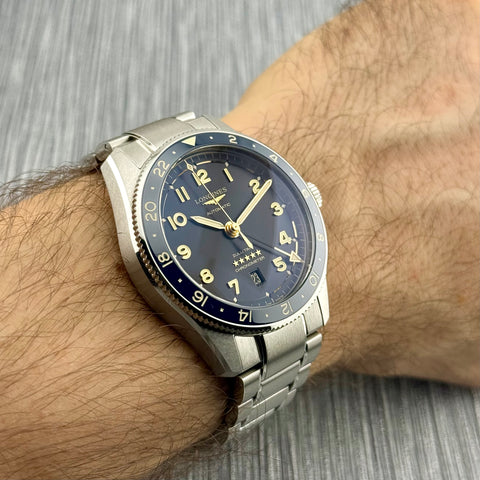 Longines Spirit Zulu Time Ref. L3.812.4.60.6 | Full-Set 01/2026 | NEU | Unworn | GMT | 42mm | Top