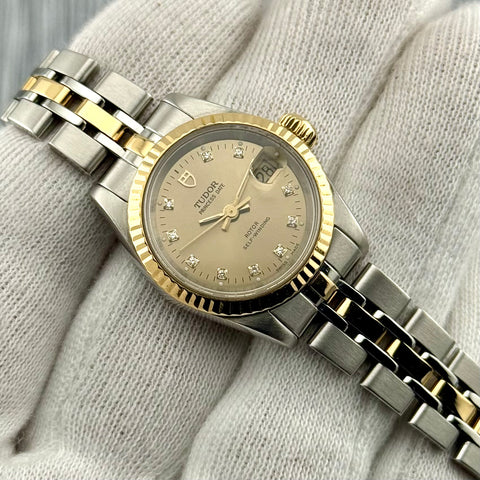 Tudor Princess Date Ref. 92413 | Full-Set 2000 | Automatic | 25mm | Stahl/Gelbgold 18K | Diamanten Zifferblatt | Ladies | Damen | VIP