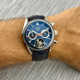 Tag Heuer Carrera Chronograph Tourbillon Ref. CBS5010.FC6543 | Full-Set 12/2024 | Tag Heuer Garantie 12/2029 | 42mm | Top Condition