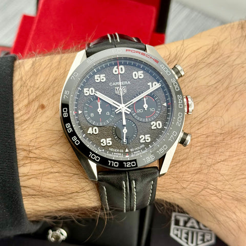 Tag Heuer Carrera Porsche Chronograph Ref. CBN2A1F.FC6492 | Full-Set 02/2021 | Automatic | 44mm | Special Edition | Top