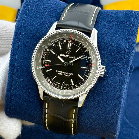 Breitling Navitimer 38 Ref. A17325241B1P2 | Full-Set 11/2021 | Black Dial | 38mm | Top Condition | A17325