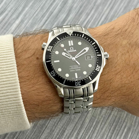 Omega Seamaster Diver 300M Co-Axial Ref. 212.30.41.20.01.002 | Serviced 04/2025 | Automatic | 41mm | Black Wave Dial | VIP