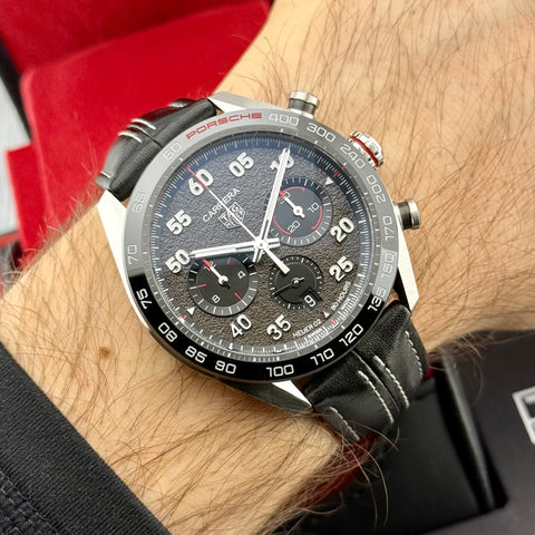 Tag Heuer Carrera Porsche Chronograph Ref. CBN2A1F.FC6492 | Full-Set 02/2021 | Automatic | 44mm | Special Edition | Top