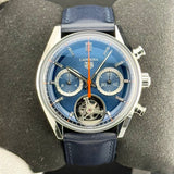 Tag Heuer Carrera Chronograph Tourbillon Ref. CBS5010.FC6543 | Full-Set 12/2024 | Tag Heuer Garantie 12/2029 | 42mm | Top Condition