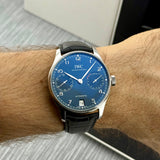 IWC Portugieser Automatic 7days Ref. IW500710 | Full-Set 12/2025 | IWC Garantie 12/2033 | Unworn | Blue Dial