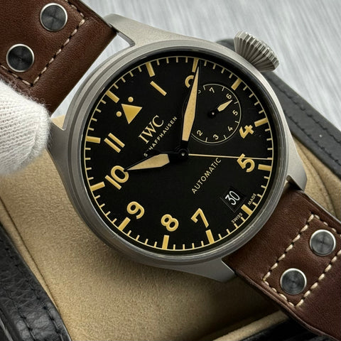IWC Big Pilots Watch Heritage Classic Ref. IW501004 | Full-Set 07/2025 | Titan | 46mm | Top Condition | IWC Garantie 08/2033