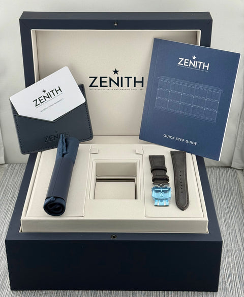 Zenith Pilot Automatic 40 Ref. 03.4000.3620/21.I001 | Full-Set 11/2024 |  Garantie 11/2029 | Ungetragen | Unworn | Top