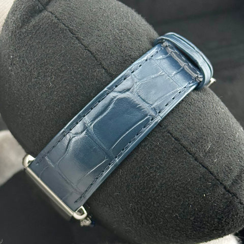 Cartier Tank Must de Cartier Blue Ref. WSTA0055 (4323) | Full-Set 09/2021 | Unworn | Blue Dial | Quarz | Cartier 4323 | Top